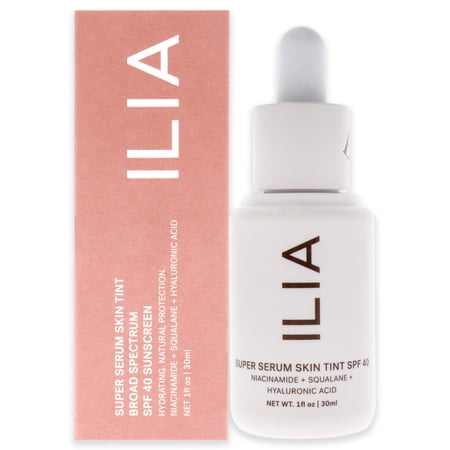 ILIA Beauty Super Serum Skin Tint Foundation SPF 40 - ST11.5 Morgat, 1 oz Foundation