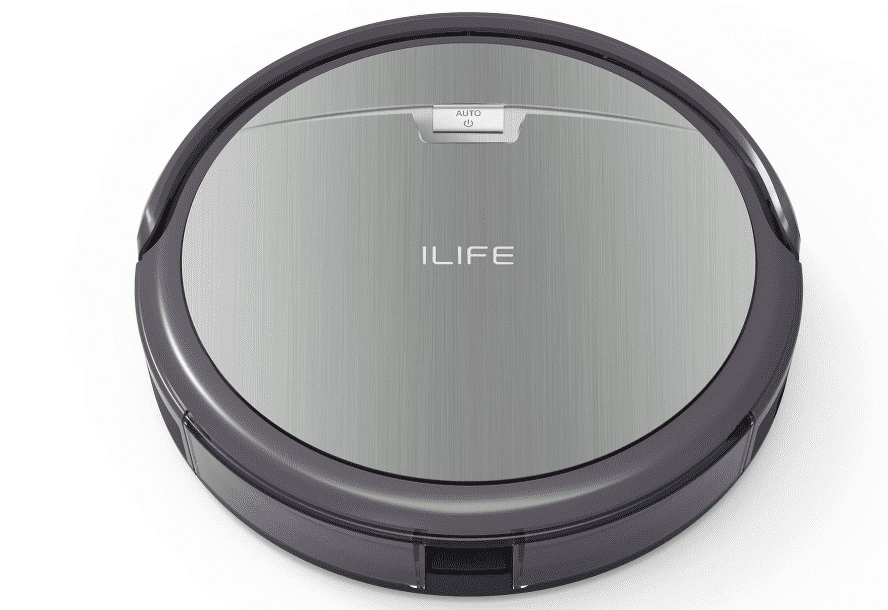 ILIFE A4s-W, Robot Vacuum Cleaner, Roller Brush，Hardfloor and Low-pile Carpets， 450ml Large Dustbin, 120 mins Battery Life - image 1 of 8