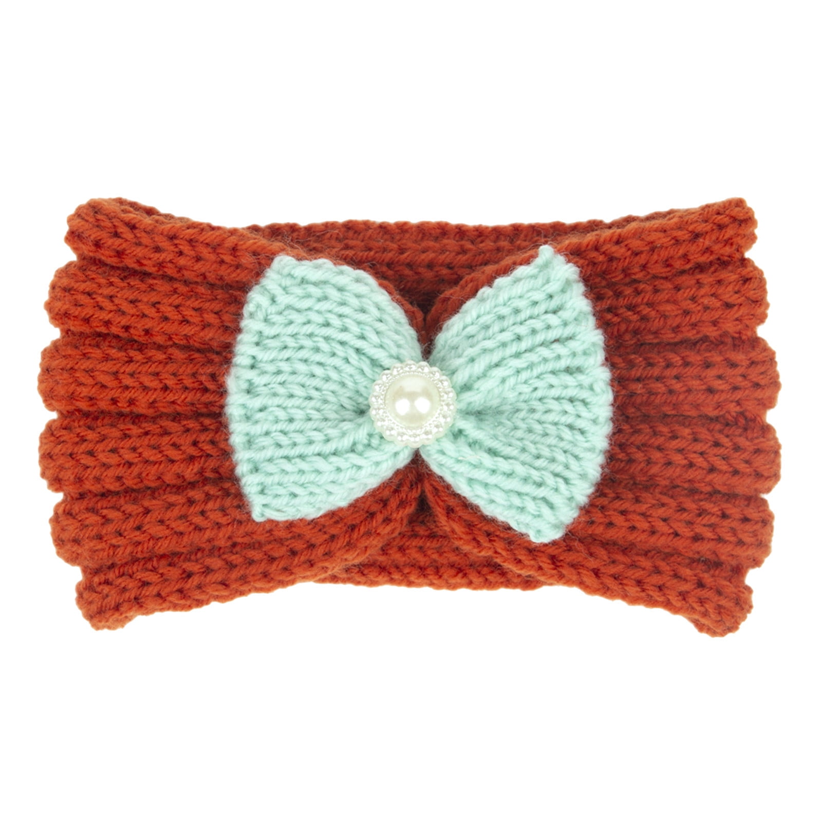 ILJNDTGBE Children's Wool Headband Top Hairband for Warm Autumn and