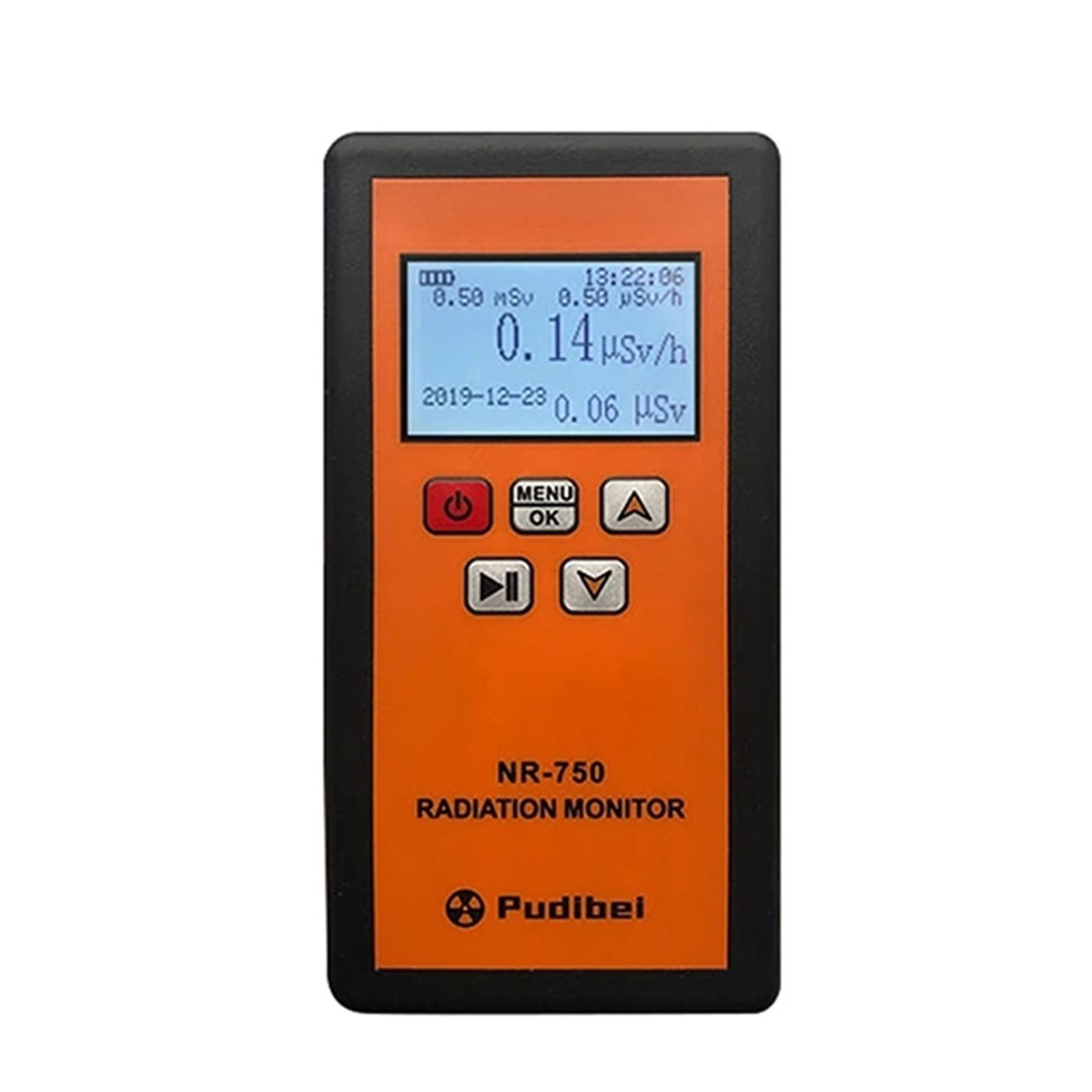 ILJNDTGBE GeigerCounterNuclear RadiationDetector Dosimeter Monitor LCDAlarming Device