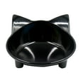 ILJNDTGBE Shallow Cat Food Bowl Wide Dish Non Slip Cats Feeding for
