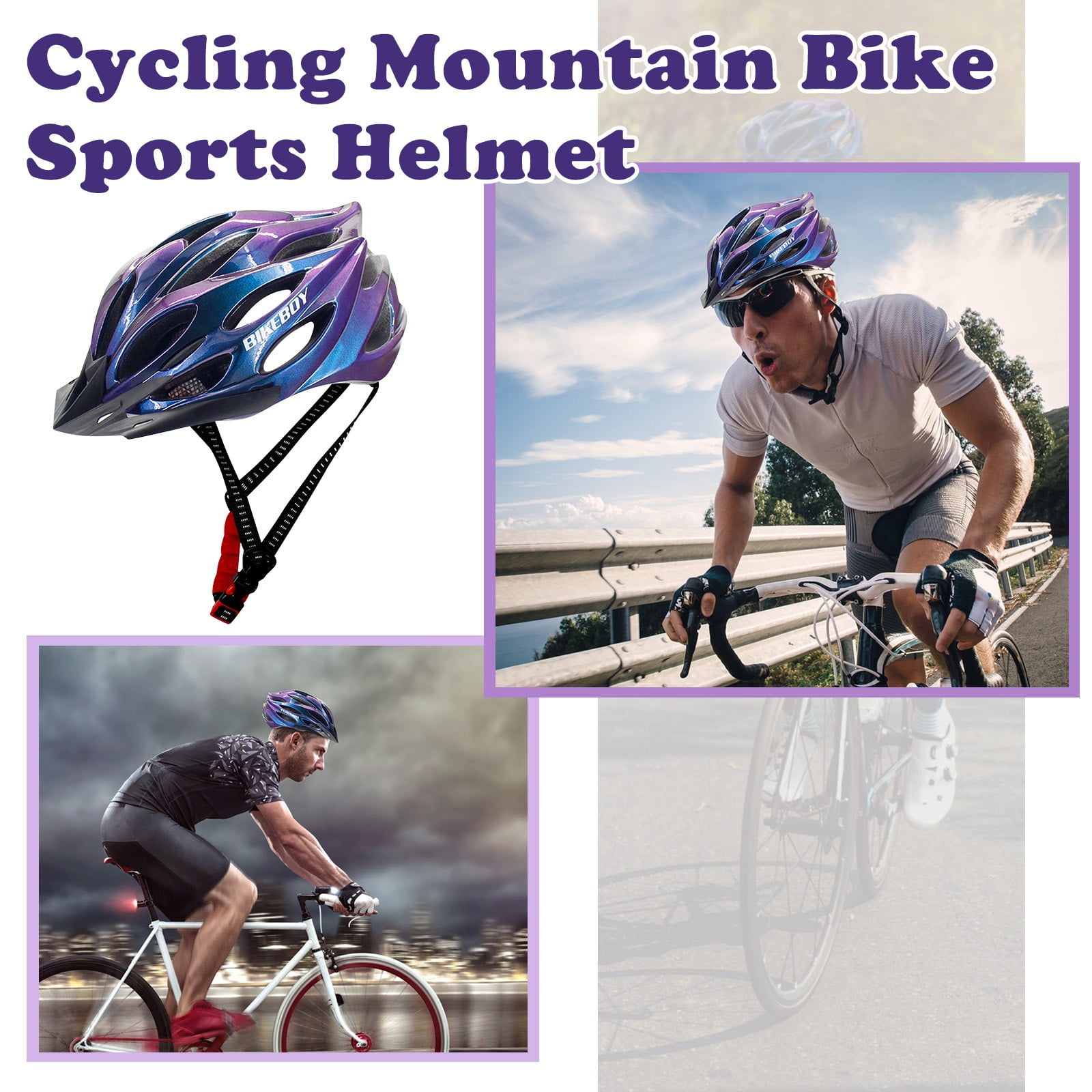 ILJNDTGBE Unisex Bicycle MTB Road Cycling Mountain Bike Sports Safety