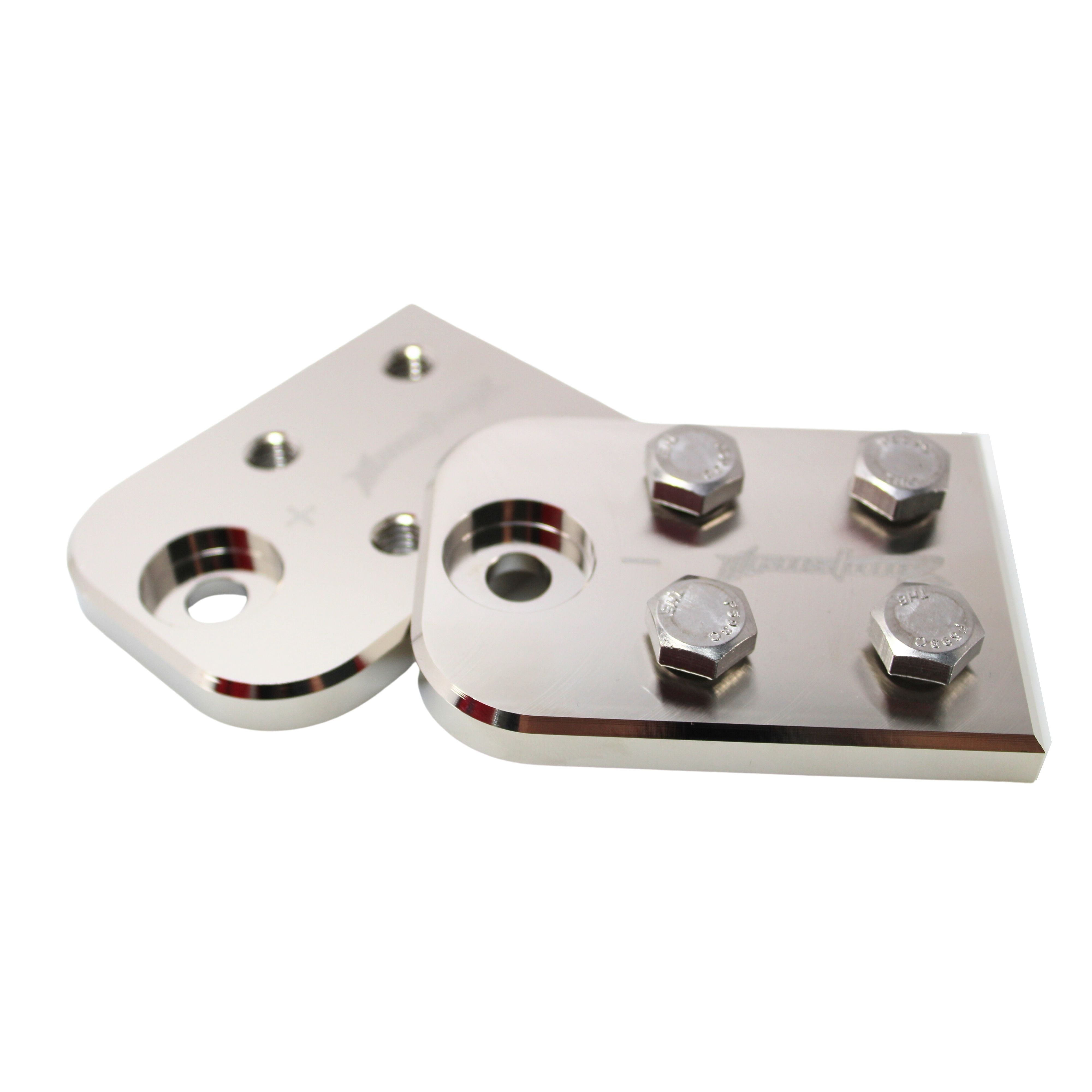 ILL Customz 4 Lug Style Aluminum Bolt Down Battery Terminals (Pair) 4 ...