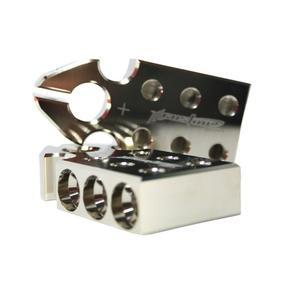 ILL Customz 6 Input Style SAE Aluminum Battery Terminals (Pair) LC-6-INPUT-SAE