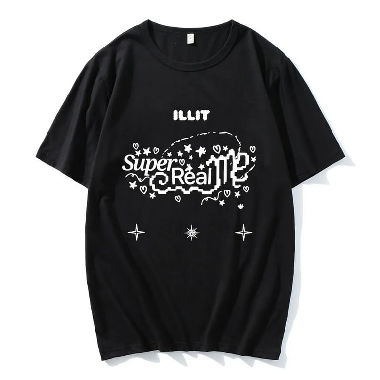 K-POP・アジア ILLIT Super Real MD S/S T-Shirt Minju ILLIT T-Shirt, ILLIT Super Real Me Shirt, ILLIT