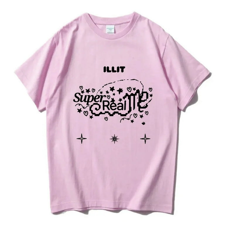 K-POP・アジア ILLIT Super Real MD S/S T-Shirt K-POP・アジア ILLIT Super Real MD S/S T-Shirt ILLIT Super
