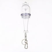 ILLIT Lightstick Keychain,K-pop Keyring Pendant Bag Accessories Merch Gift Built-in Battery