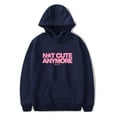 thumbnail image 1 of ILLIT Not cute anymore  Hooded Drawstring Pocket Sweatshirt Men/women kpop fans Pullover, 1 of 7