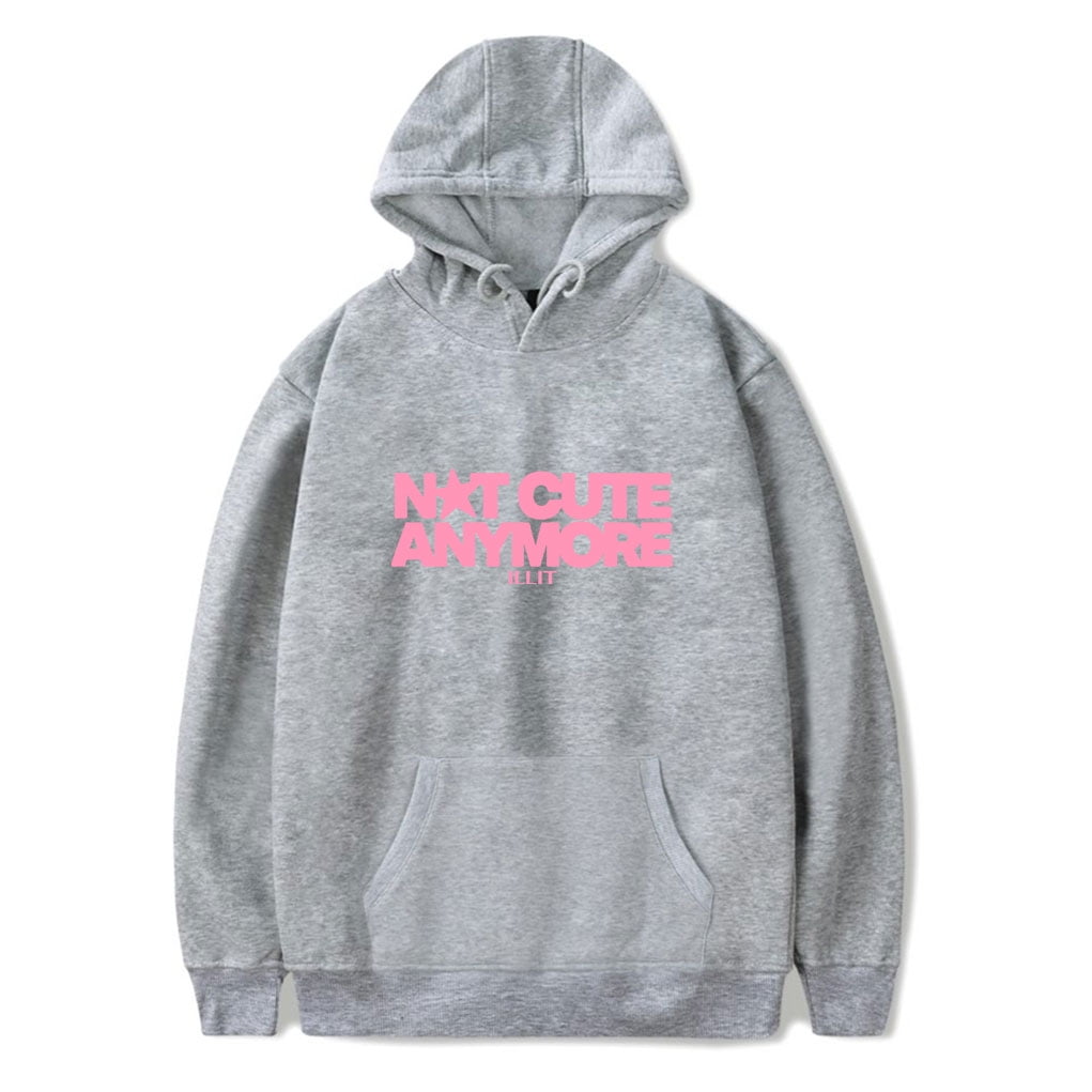 ILLIT パーカー　M not cute anymore md フーディー ILLIT [NOT CUTE ANYMORE] Hoodie – KPOP2U_Unnie