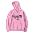 thumbnail image 1 of ILLIT merch  Super Real Me  Hooded Drawstring Pocket Sweatshirt Men/women kpop outfits, 1 of 7