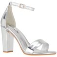 thumbnail image 1 of Women Chunky Heeled Ankle Strap Sandals Elegant Single Band Buckle Decor Sandals High Heel Sandals Open Toe Ankle Strap Sandals Heels, 1 of 5