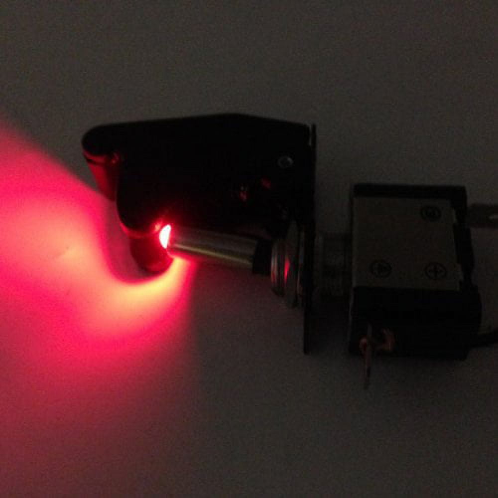 ILLUMINATED TOGGLE SWITCH ON/OFF 25 AMP 12VDC COLOR WITH POSITION COVER ...