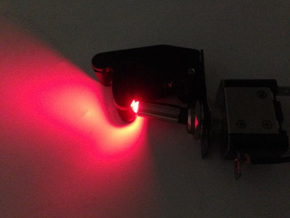 ILLUMINATED TOGGLE SWITCH ON/OFF 25 AMP 12VDC COLOR WITH POSITION COVER ...