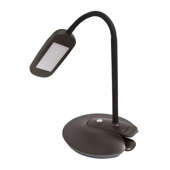 ILLUMINATOR 41897 2-In-1 Clip-On Slim Head Flex LED Desk Lamp