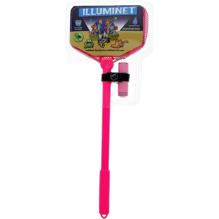ILLUMINET Ghost Crabbing Kit Beach Toy for Kids with Waterproof LED  Flashlight (Pink)