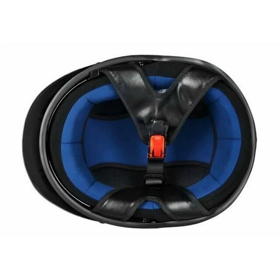 ILM 205V ABS Half Helmets, DOT Approved Small Men's Helmet with Helmet Bag Matte Black