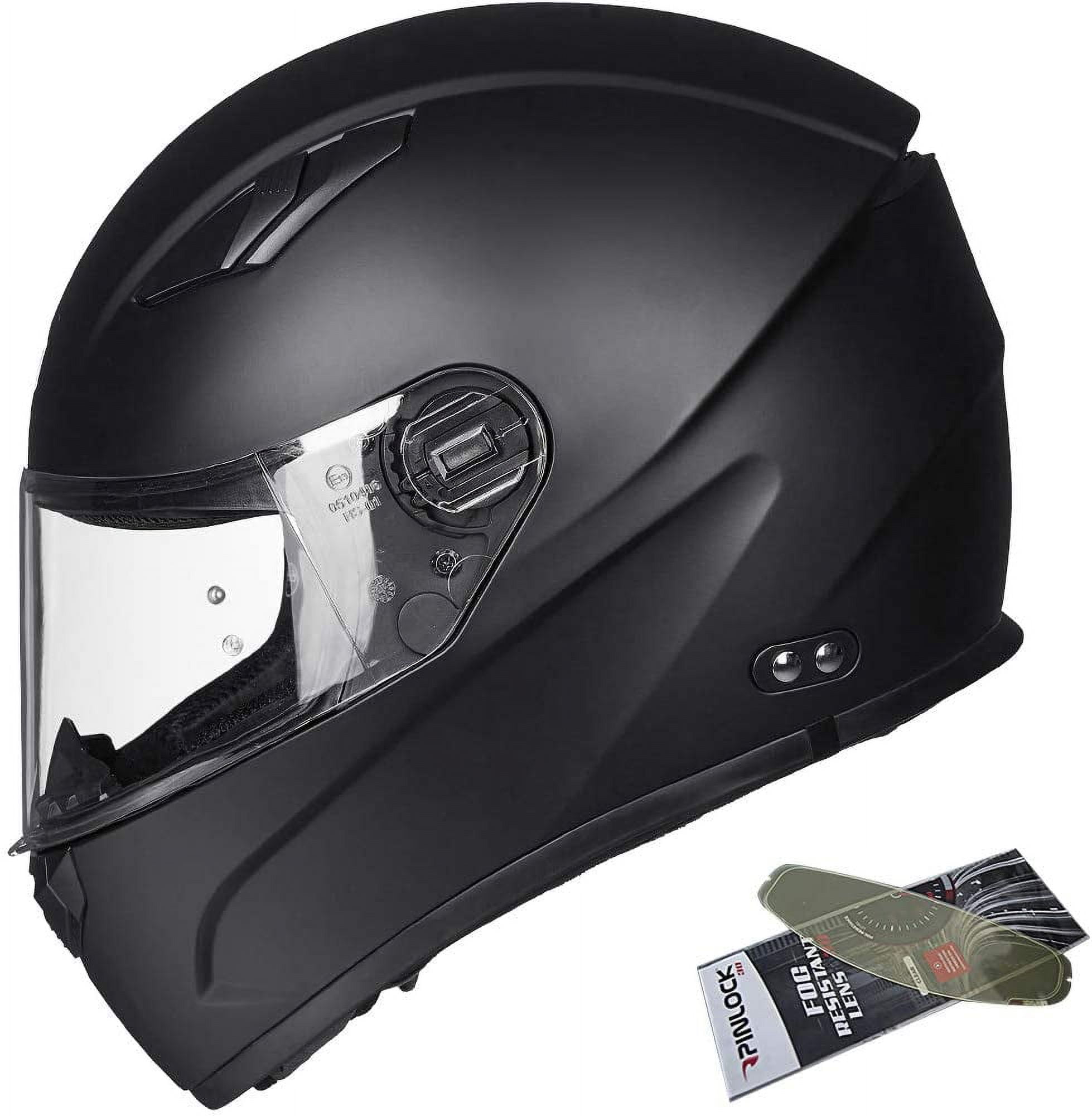 ILM Snowmobile Motocross Full Face Ultra Large Motorcycle Helmet Pinlock  Insert Anti-Fog Visor ATV Casco for Men Women DOT