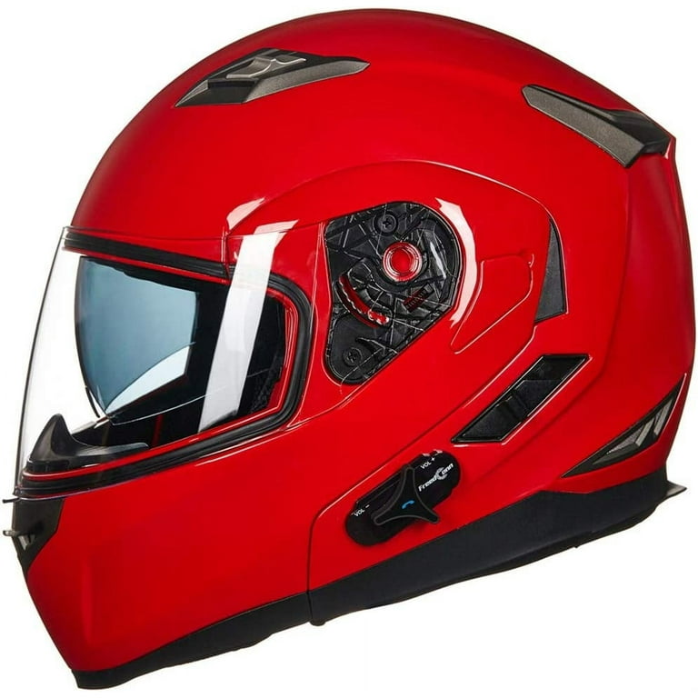amazon bluetooth motorcycle helmet TCMT Matte Black DOT Full Face w/Dual Visor Extra Tinted Shield Ready, L GDM DEMON Motorcycle Helmet + GDM HyperSonic Bluetooth Headset Bundle Is DOT FMVSS Motorbike Helmet Amazon Bluetooth Helmet