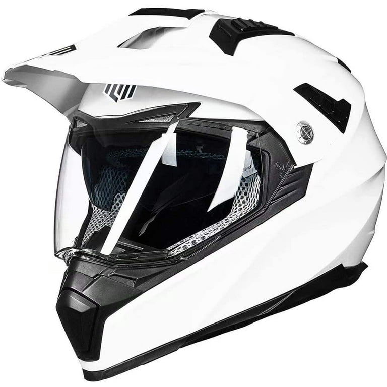 ILM Off Road Motorcycle Dual Sport Helmet Full Face Sun Visor Dirt