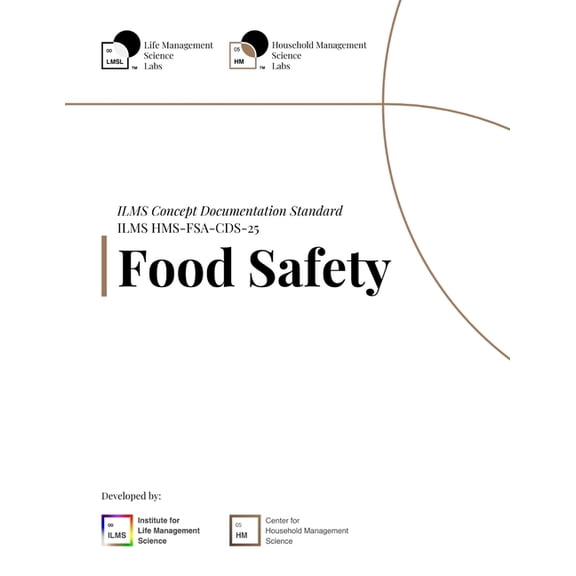 ILMS Concept Documentation Standard - Food Safety (HMS-FSA-CDS-25), (Paperback)