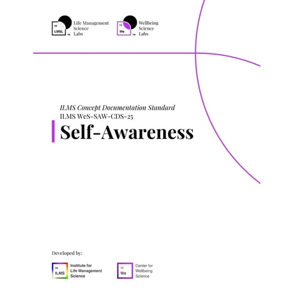 ILMS Concept Documentation Standard - Self-Awareness (WeS-SAW-CDS-25), (Paperback)