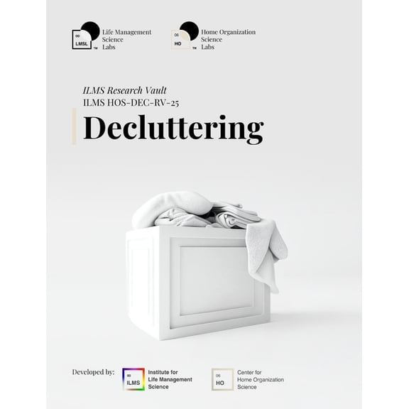 ILMS Research Vault - Decluttering (HOS-DEC-RV-25), (Paperback)