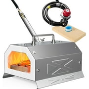 ILOKNZI Blacksmith Forge Starter Kit   Stainless Steel Single-Burner Forge with 30PSI Regulator for Blacksmithing, Knife Making, Forging, Melting & Casting