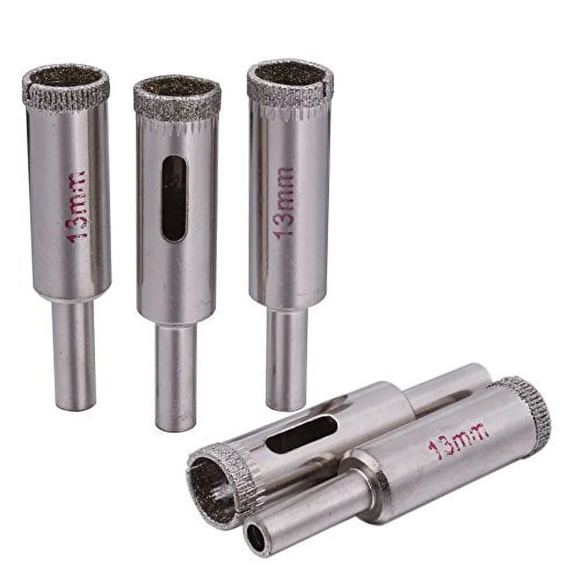 ILOVETOOL 1/2" 13mm Diamond Coated Hole Saw Drill Bits Masonry Tools for Rocks Stone Glass Granite Marble Ceramic
