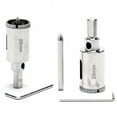 thumbnail image 1 of ILOVETOOL 2Pcs 25mm 1'' inch Diamond Coated Hole Saw Tile Masonry Drill Bits Center Pilot Bit Tools for Stone Glass Granite Marble Ceramic, 1 of 8