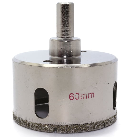 ILOVETOOL 60mm 2-3/8" inch Diamond Coated Hole Saw Drill Bits Masonry Hole Cutter Tools for Stone Glass Granite Marble Tile