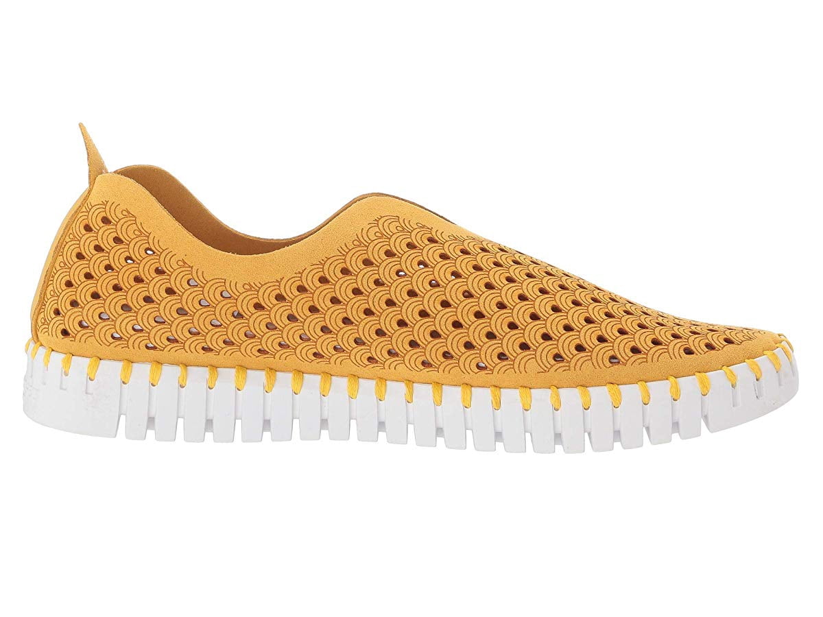 Mocassins Plates Ilse Jacobsen HORNBAEK - Microfibre Recyclée, Semelle Tulip En Caoutchouc, Boucle Dorée - Chaussures Femme Confortables