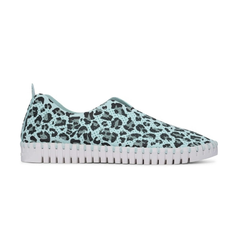 ILSE JACOBSEN Women's Tulip 139 Leopard-Print Slip-On Flat