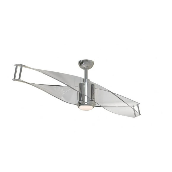 ILU56PLN2-Craftmade Lighting-Illusion - Ceiling Fan with Light Kit in Contemporary Style - 56 inches wide by 15.73 inches high