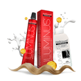 thumbnail image 1 of ILUMINUS Hair Dye, professional permanent hair color cream, with Niacinamide and Milk Protein to get a repaired and colored Hair with intense color shiny and silky. 3.54oz  9.38 Extra Light Gold Pearl, 1 of 6