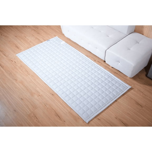ILWOUL Large Washable Electric Heating Pad Mat for Back Pain, Cramps Relief, Mattress. Auto 15 Hours Shut Off, Anti-Electrical Radiation, Cotton Material, UL Listed (Solo)