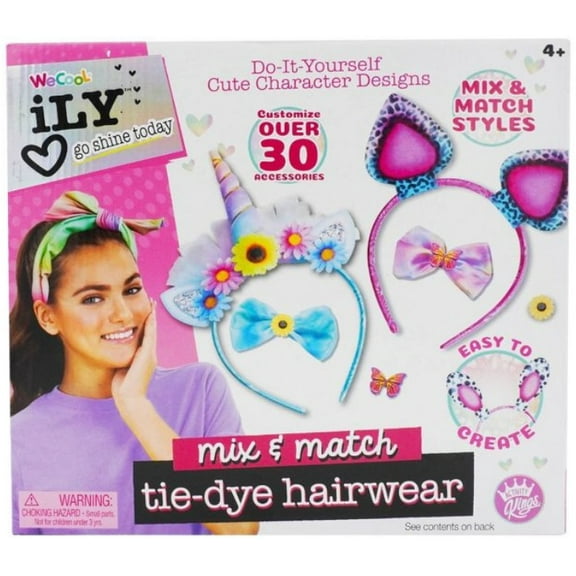ILY Compound Kings DIY Tie-Dye Cutie Hairwear Beauty Playset