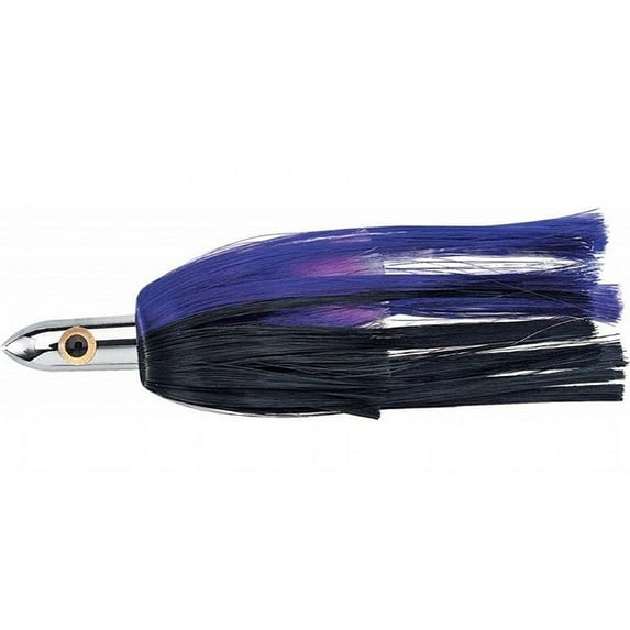 ILand Lure The Ilander 8.25" 2.5oz Chrome Head,Black-Plum Lures