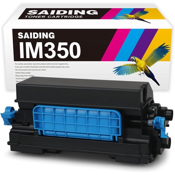 IM 350 IM350 Black Toner Cartridge High Yield 418132 Replacement for Ricoh IM350 IM 350F IM 350FSE (1-Pack, 14,000 Pages)