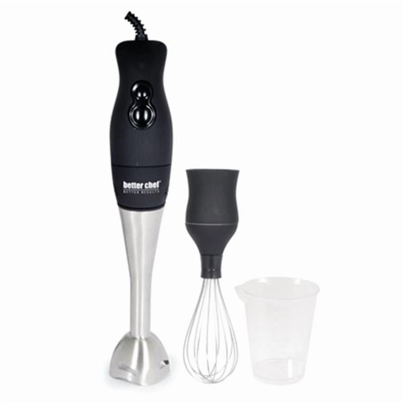 IM-806B- Better Chef Black Hand Held Immersion Blender and Mixer
