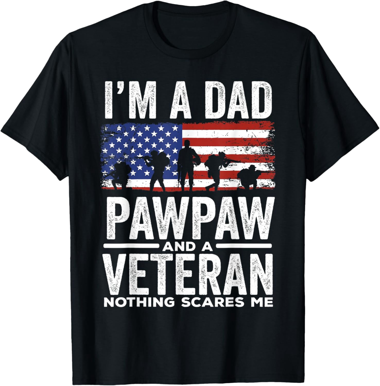 PAWPAW American Flag Snapback Hat – Adjustable Leather Patch Baseball Cap, 100+ Colors