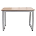 thumbnail image 1 of IM Beauty 110cm Decent High Strength Wooden Computer Desk Oak, 1 of 7