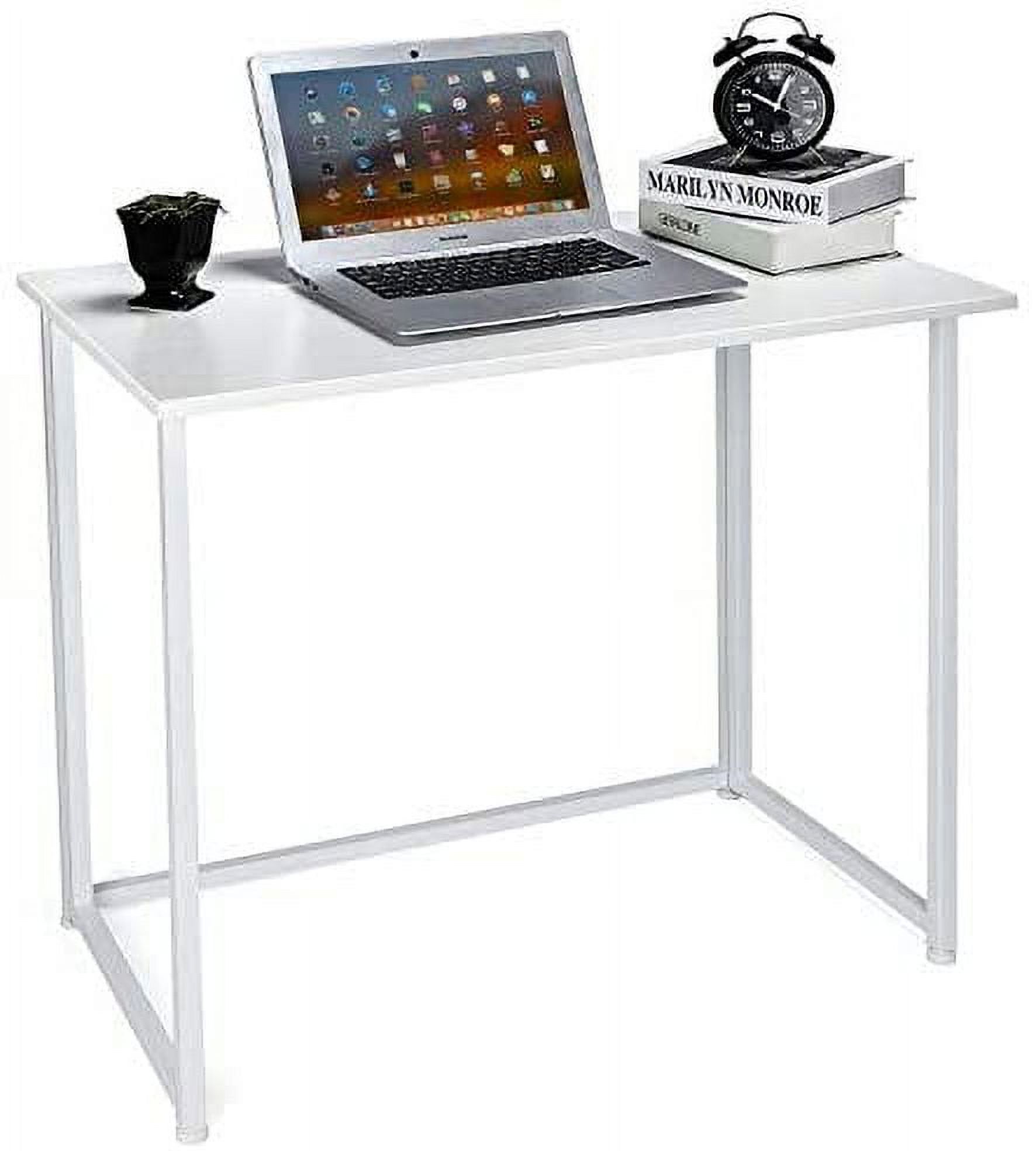 IM Beauty Simple Collapsible Computer Desk White