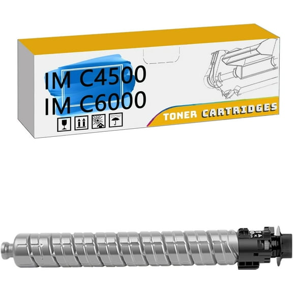 IM C4500 C6000 842279 842280 842281 842282 Toner Cartridges Compatible for Ricoh IM C4500 C5500 C6000 Printers, High Yield 33,000 Pages