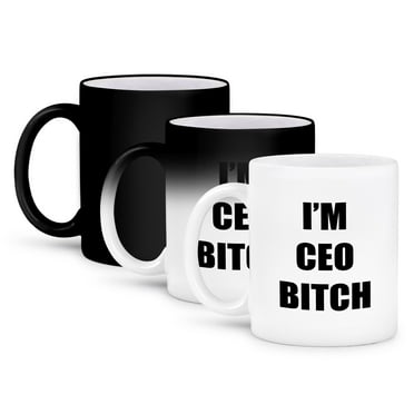3dRose, IM CEO BITCH, 11oz Magic Transforming Mug