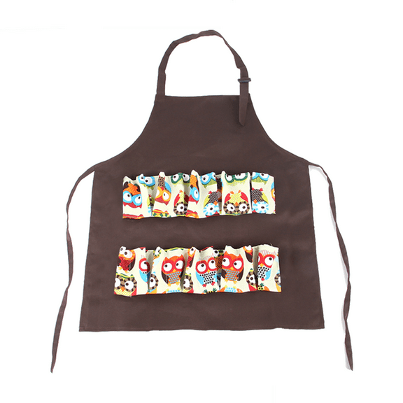 IM Lashes Egg Apron with 10 Extra Large Pockets for Teen Kitchen Cooking BBQ Gardening, Firm Durable Gathering Collecting Chef Aprons w/ Adjustable Neck Strap