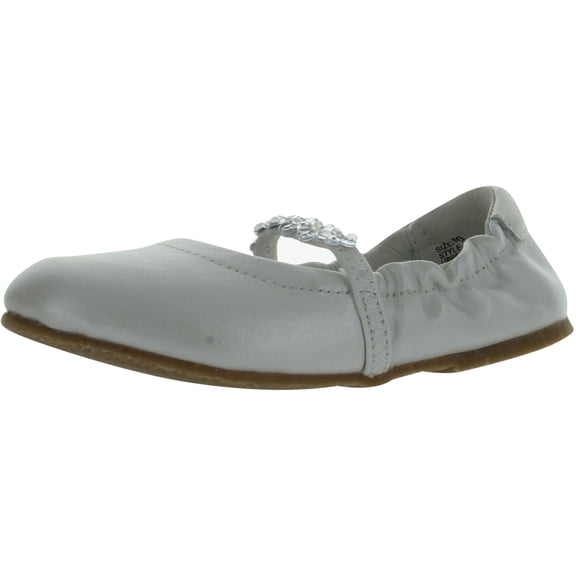 IM Link Girls Jewel Flower Slipper Dress Shoes