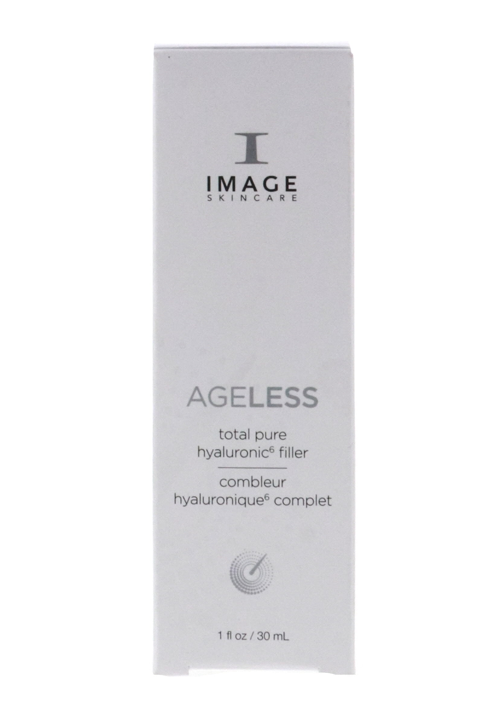 IMAGE Skincare, AGELESS Total AKF18 Pure Hyaluronic 6 Filler, Facial Hydration Serum, Fill in Look of Fine Lines and Smooth Appearance of Wrinkles, 1 fl oz