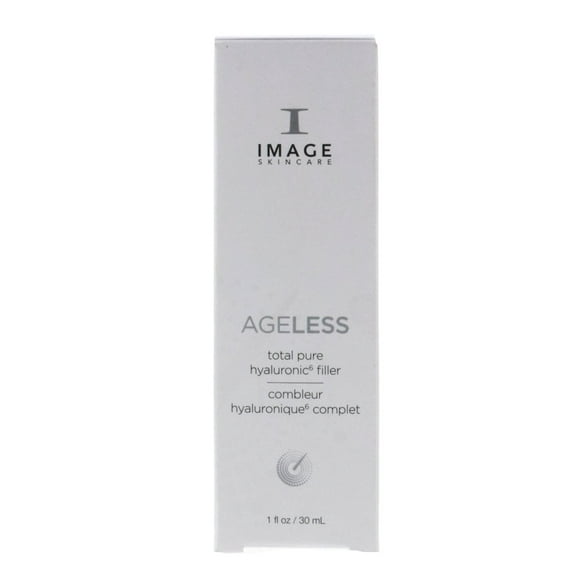 IMAGE Skincare, AGELESS Total AKF18 Pure Hyaluronic 6 Filler, Facial Hydration Serum, Fill in Look of Fine Lines and Smooth Appearance of Wrinkles, 1 fl oz
