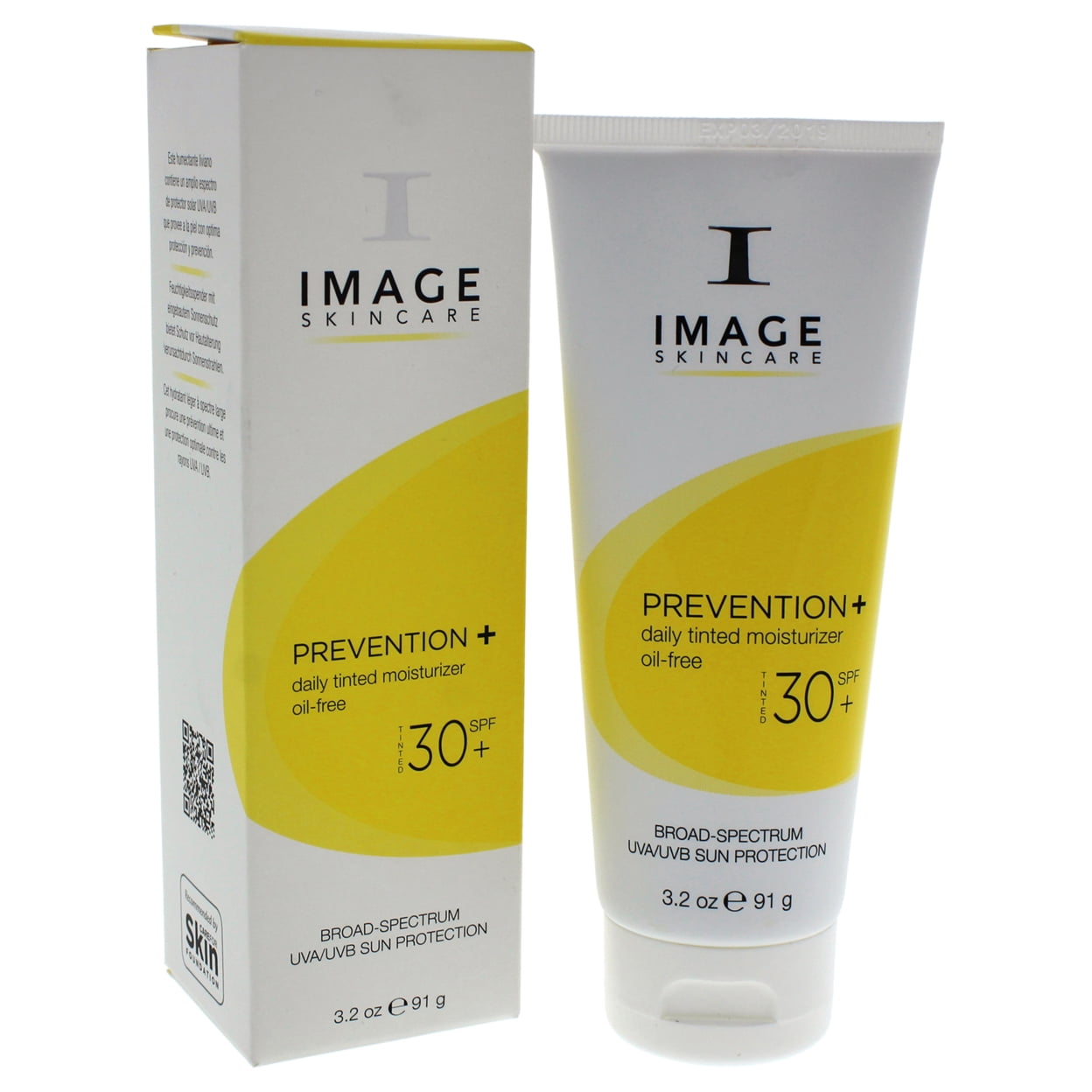 IMAGE Skincare Prevention+ Daily Tinted Oil-Free Moisturizer, SPF 30, 3.2 Oz