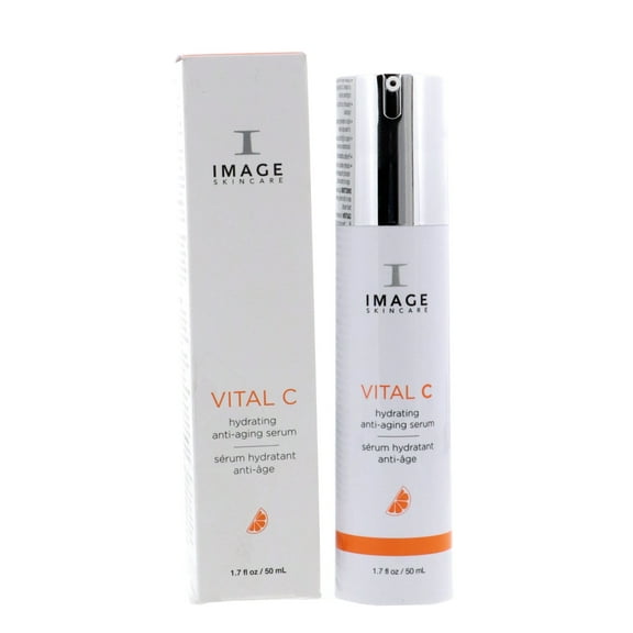 IMAGE Skincare Vital C Hydrating Anti-Aging Serum 1.7 oz – Brightening & Firming | Vitamin C & Antioxidant Formula